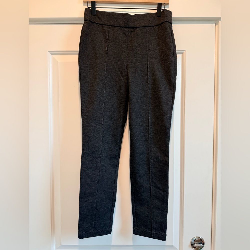 Anne Klein Elevated Charcoal Gray Leggings